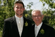 Groom and grandfather