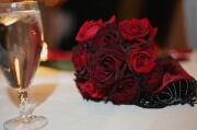 Bouquet at the reception