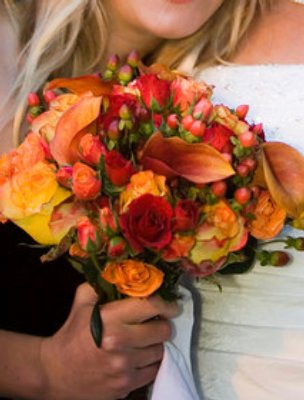 Kristin's Bridal Bouquet