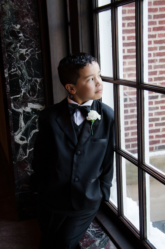 DIY White Hydrangea Groom's Boutonniere