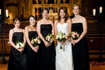 Kara and bridesmaids