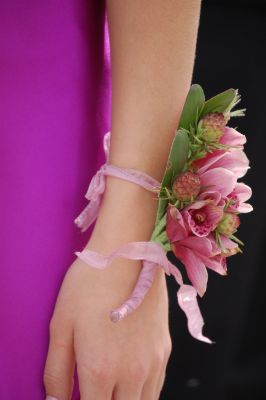 Orchid Wrist Corsage