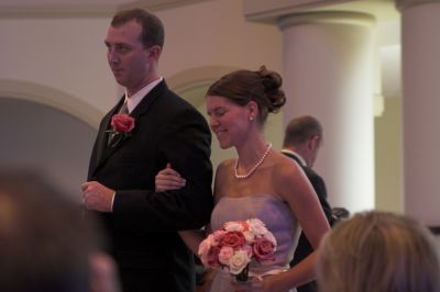 Groomsman and Bridesmaid