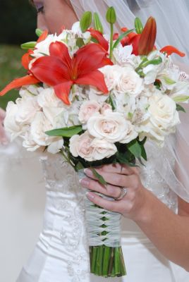 The bridal bouquet