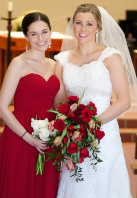Emily and maid-of-honor