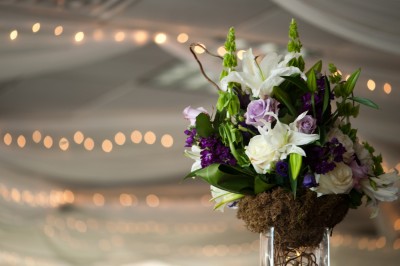 Tall centerpiece, top