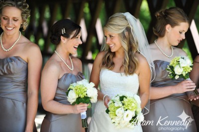 Bride and Bridesmaids