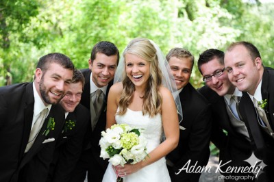 Bride and Groomsment