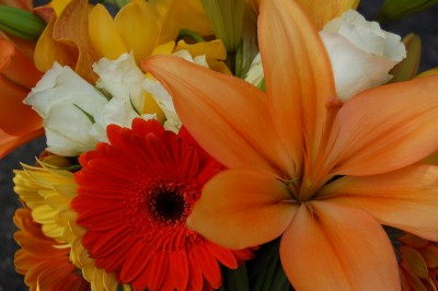 Bridesmaids' bouquet