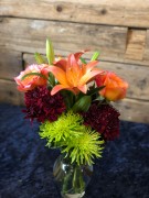 Spider mum, mum, lily ($35)