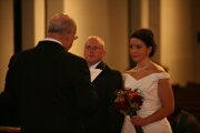 Janine and Jeff at the altar