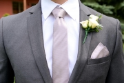The groom's boutonniere