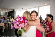 Bride and maid of honor