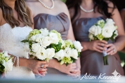 Bride and bridesmaids bouquets