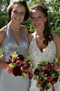 Bride and Maid of Honor