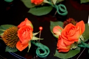 Mini rose boutonniere