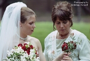 Bride and mother